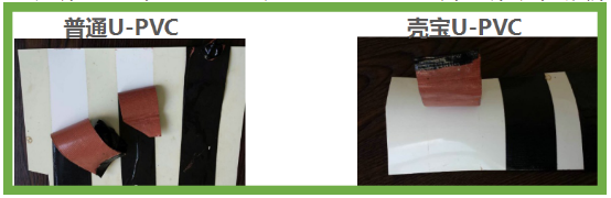 贏勝殼寶U-PVC與普通PVC的對(duì)比 贏勝殼寶U-PVC與普通PVC的對(duì)比