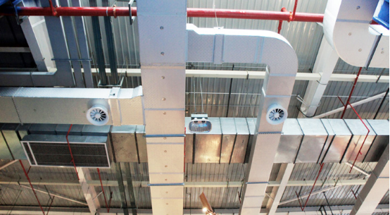 酚醛復合風管在中央空調(diào)的使用 酚醛復合風管在中央空調(diào)的使用